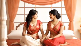 Hot Indian Desi Bhabhi Love Massage Full Uncut Sensual Massage & Deep Romance - 3 image