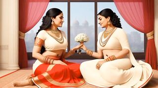 Hot Indian Desi Bhabhi Love Massage Full Uncut Sensual Massage & Deep Romance - 6 image