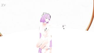 Honkai Impact 3rd Griseo Transparent Clothing Undress Nude Dance Hentai [A]ddiction MMD 3D Pink Hair (CLIP) - 9 image