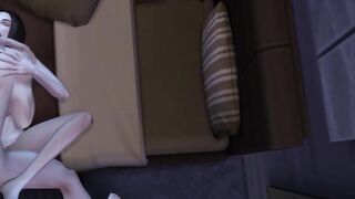 Wife Sneaks out from Husband to have Sex 3D Hentai ( Simlish Dzire Episode 4) - 9 image