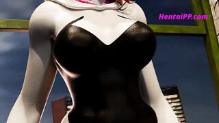 Gwen Get Fucked With Venom Monster Cock ( Cartoon ) - 1 image