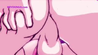 Unexpected Evening with my PERV Stepmom, Massive Deepthroat and Creampie - Hentai Parody HQ