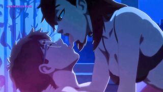 My GF had enough of one cock she wants three - Anime Hentai - 2 image