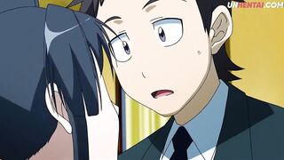 Lesbian teacher massive creampiee - Uncensored Hentai Anime - 3 image