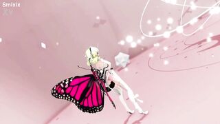 Miku Insect Hentai Dance Undress Creampie Mmd 3D Blonde Hair (CLIP) - 10 image