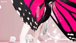 Miku Insect Hentai Dance Undress Creampie Mmd 3D Blonde Hair (CLIP) - 2 image