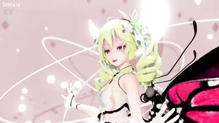 Miku Insect Hentai Dance Undress Creampie Mmd 3D Blonde Hair (CLIP) - 3 image