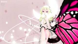 Miku Insect Hentai Dance Undress Creampie Mmd 3D Blonde Hair (CLIP) - 4 image