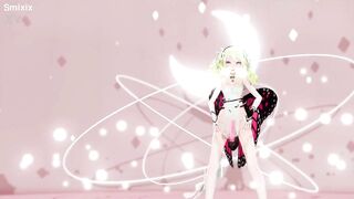 Miku Insect Hentai Dance Undress Creampie Mmd 3D Blonde Hair (CLIP) - 5 image
