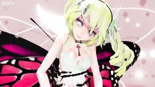 Miku Insect Hentai Dance Undress Creampie Mmd 3D Blonde Hair (CLIP) - 6 image