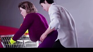 My MILF Stepmom Stuck in the Garage - 3D Hentai Animated Porn - APOCALUST - 4 image