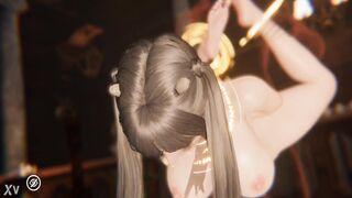 Uncensored Hentai / 3D | Alana wanted to get fucked from the back while in air | Rise of Eros - 10 image