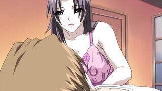 step Mom Fucks Her Step Son While Her Husband Rests | Uncensored Hentai - 3 image
