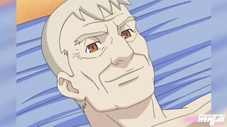 [HENTAI] [UNCENSORED] Busty hentai gets fucked by a mature man - 10 image