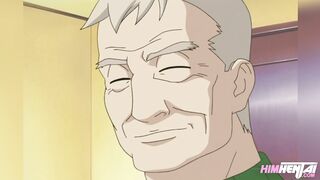 [HENTAI] [UNCENSORED] Busty hentai gets fucked by a mature man - 2 image