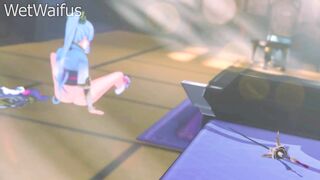 Ayaka and Aether Private Sex Scene - Genshin Impact Hentai - 2 image