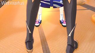 Ayaka and Aether Private Sex Scene - Genshin Impact Hentai - 3 image