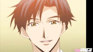 [HENTAI] Busty secretary receives massive cumshot - 3 image