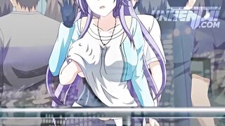 TEEN Fucked in a PUBLIC ELEVATOR - Hentai - 8 image