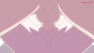 Sexy anime characters get their big tits and small tits examined in this kaguya compilation - 5 image