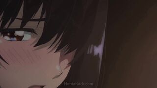 Watch this horny anime babe squirt while getting her wet pussy fingered in 3D - 2 image