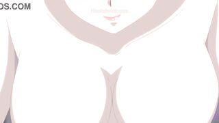 Watch this horny anime babe squirt while getting her wet pussy fingered in 3D - 9 image