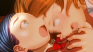 Watch anime sex with a hot creampie surprise! - 1 image