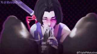 Compilation of Marvel Rivals Animated Hentai Compilation 3D Compilation with FFM, FFM, and FFM-style Anal H - 8 image