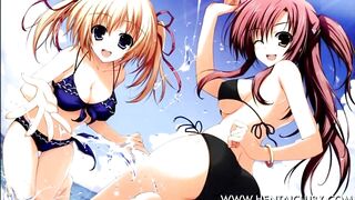 AymericTheNightmare, the kawaii anime hentai, gets a hot, steamy ride in Girls' Anime Aymeric The Night - 2 image