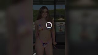 Check out this anime babe in a hot bikini, watching it with you! - 9 image