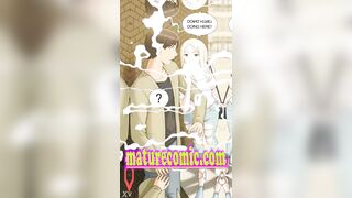 Stepmom's friend fucks anime hentai with public handjob & doggystyle cumshot - 3 image