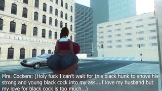 Naughty white teacher teaches BBC in public with busty slutty wife - 4 image