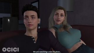 Intense 3D MILF animation with big tits and ass job - Intense Cheating & Ass Eating - 2 image