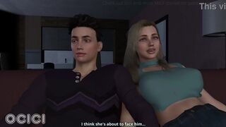 Intense 3D MILF animation with big tits and ass job - Intense Cheating & Ass Eating - 5 image