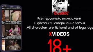 Get up close and personal with this hot anime wife's ass in 3D Hentai game