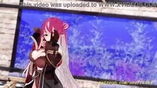 Watch this 3D dance video of a Marine getting wild with her MMd partner