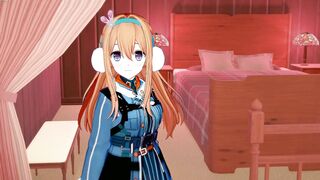 Get ready for a wild ride as Suomi x cummander 3D hentai action! - 1 image