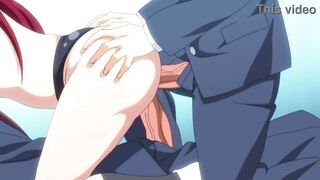 Watch this busty classmate get her tight holes drilled by classmates in a wild threesome - 6 image