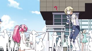 Wild group of teen sluts take on Newmanoid in this hardcore hentai - 10 image