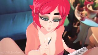 Maxine 3D Hentai: A PurelyEducational Teaching Session with Balak - 1 image