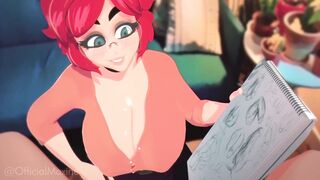 Maxine 3D Hentai: A PurelyEducational Teaching Session with Balak - 2 image