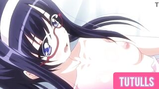 Horny teen girl can't resist her crush's advances in this animated hentai - 4 image