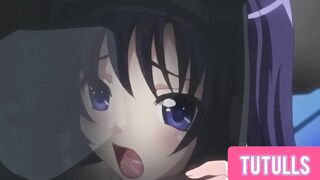 Horny teen girl can't resist her crush's advances in this animated hentai - 7 image