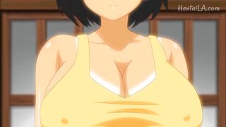 Check out this busty anime babe with a huge ass getting pounded hard! - 2 image