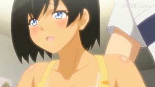 Check out this busty anime babe with a huge ass getting pounded hard!