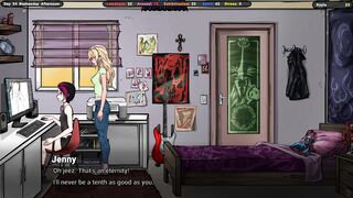 Watch this curvy teen get a raw and dirty creampie on the subway!