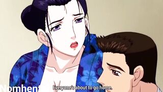 Enjoy Enbi's Episode 2: Big Boobs MILF Takes on Two Henties in a Threesome - 1 image