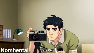 Enjoy Enbi's Episode 2: Big Boobs MILF Takes on Two Henties in a Threesome - 3 image