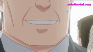 Big-titted MILF gets drenched in cum on a train gangbang - 2 image