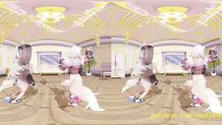 Get up close and personal with the hottest MMD dances in 3D VR 180mm